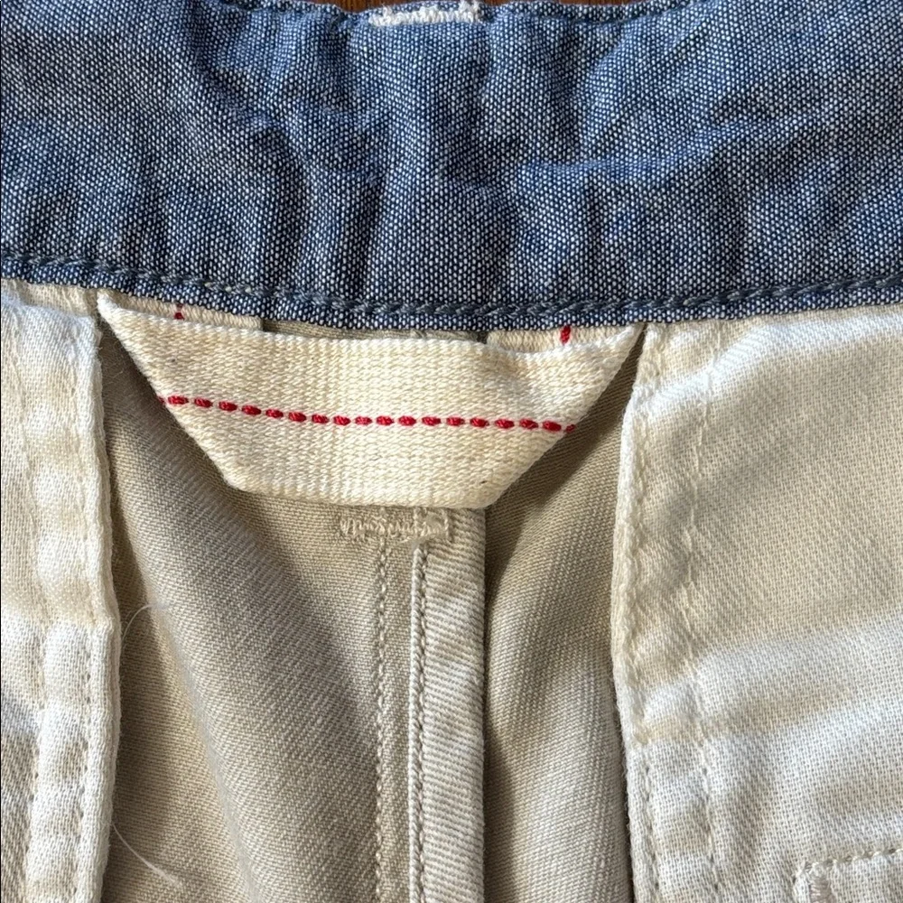 New Polo Ralph Lauren Classic Khaki Cream 10-inch Relaxed Fit Men's Short W/34